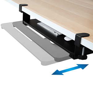 Mount-It! Adjustable Keyboard Tray Clamp