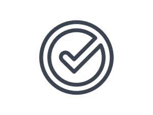 Quality stamp icon representing MCT oil softgels bottled in the USA