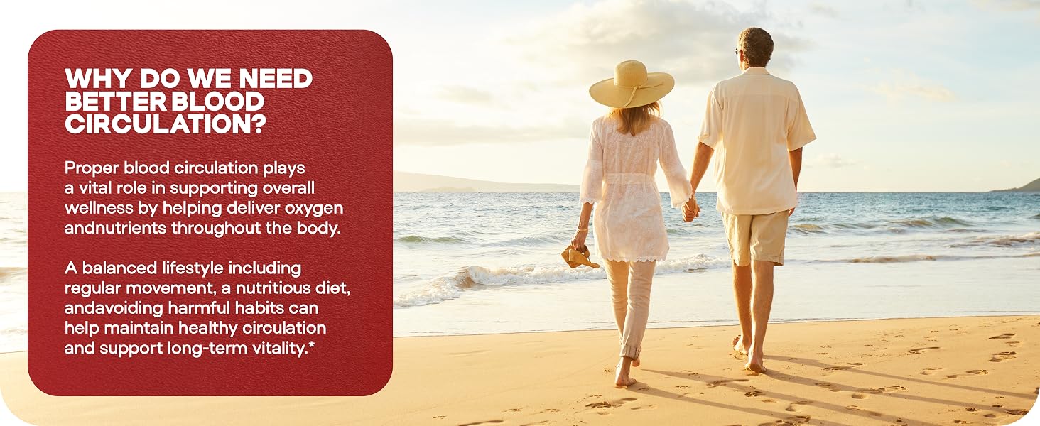 Botanical vascular supplement supporting circulation with Hawthorn and Horse Chestnut