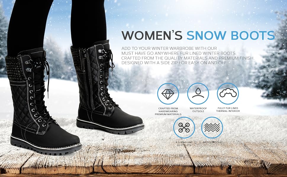 WOMEN SNOW BOOTS