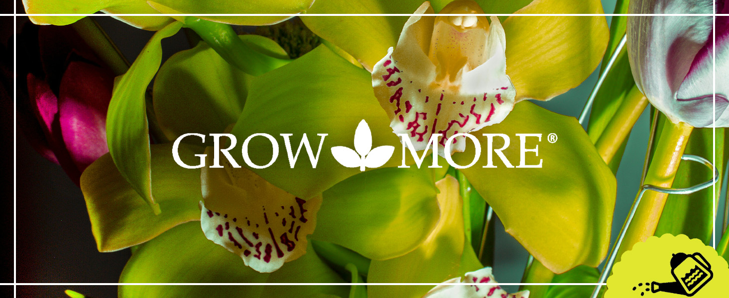 grow more fertilizer plant food tree crops flower vegetables root orchid bloom water soluble growth