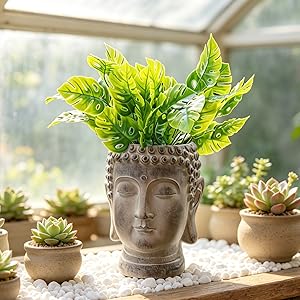 Buddha - Face Flower Pot
