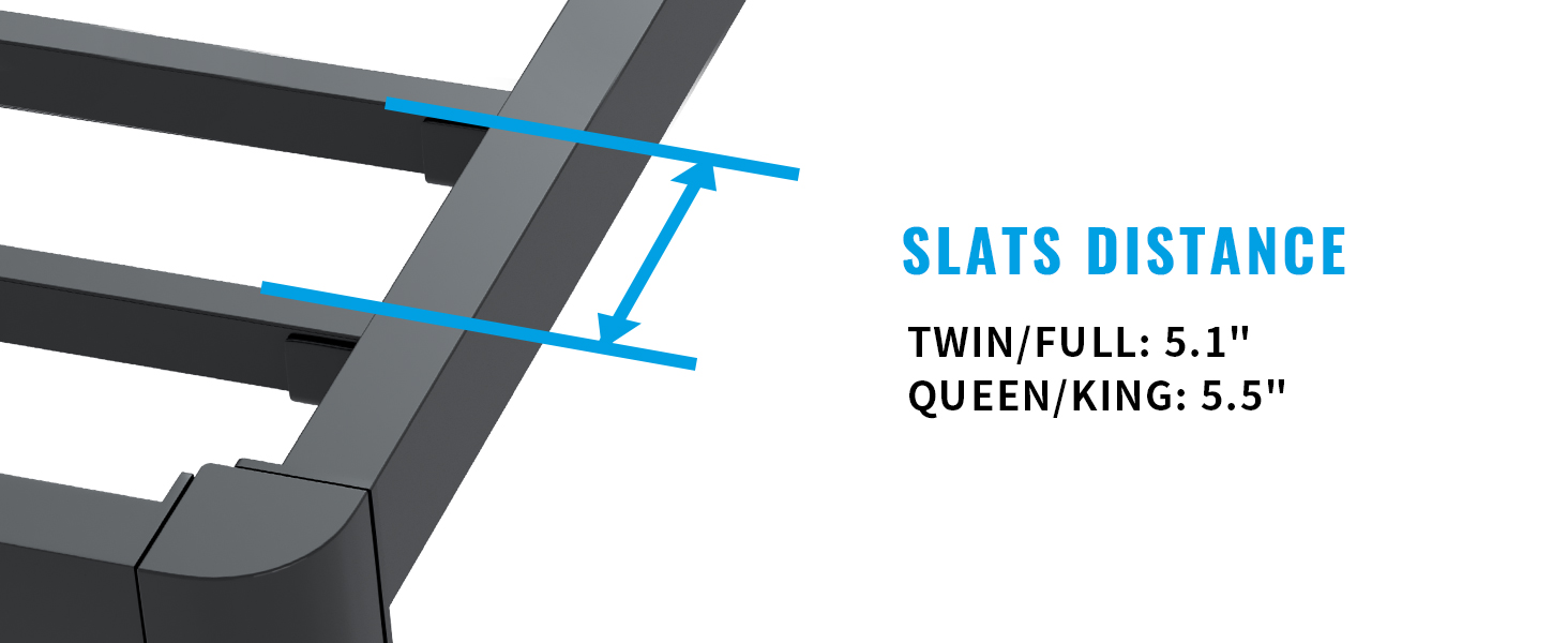 slats distance