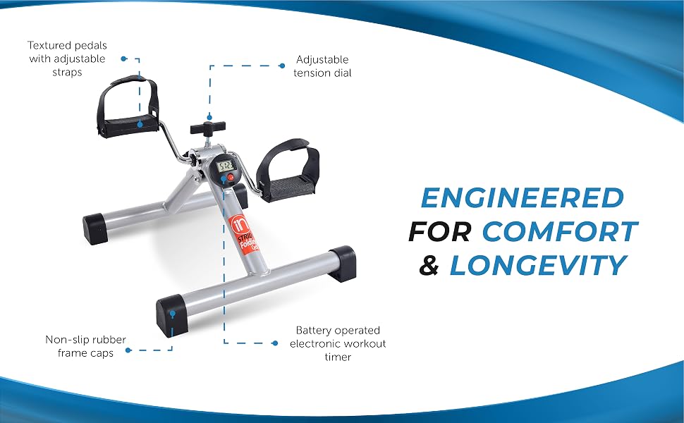 Stamina, Pedal Exerciser, cardio fitness bike, fitness bike, portable bike