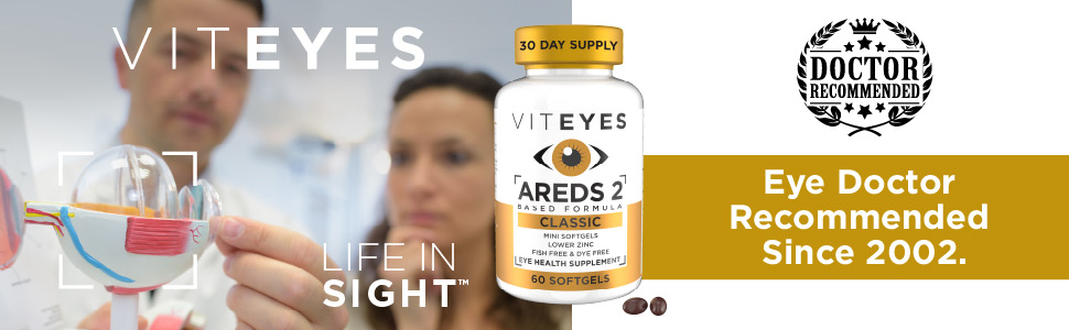 AREDS 2 Mini Softgels Eye Doctor Recommended