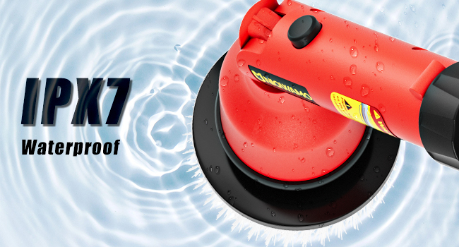 power brush scrubber for cleaning