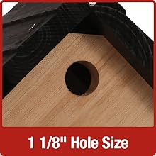 1 1/8 inch hole size