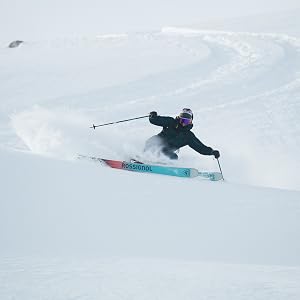 man alpine skiing