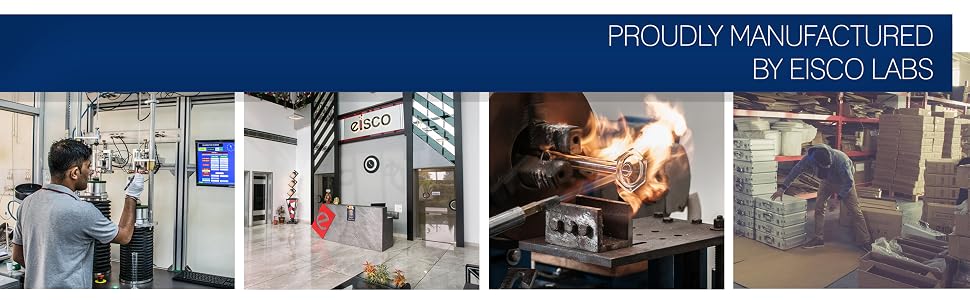 MANUFACTURING PROUDLY MANUFACTURED BY EISCO LABS INDIA GLASSWARE LABORATORY GRADE PRODUCTS