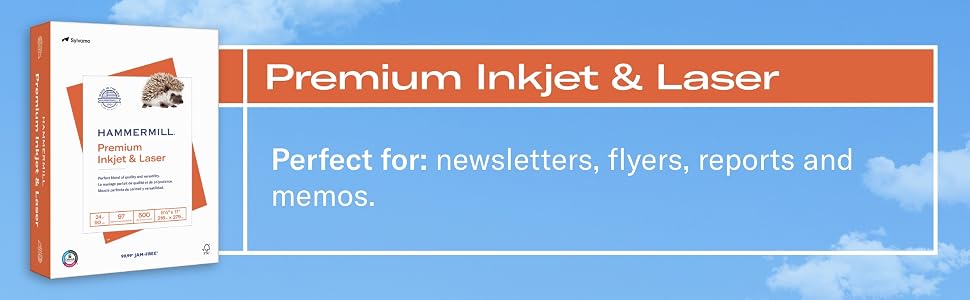 Inkjet Laser; Printer Paper; Copy Paper; 8.5x11; Letter; Thick paper; Copier ; Printing; Case; Ream