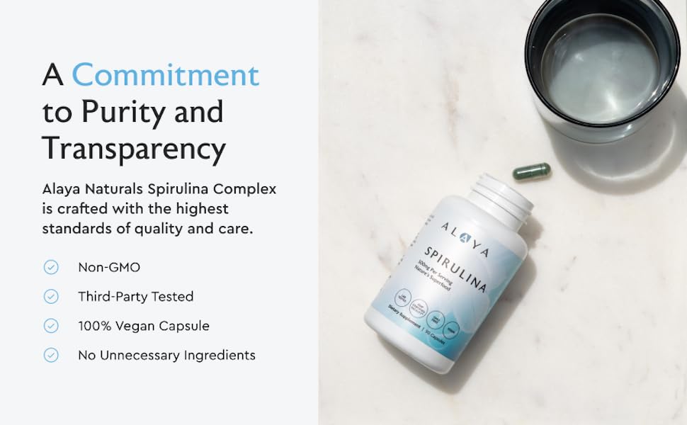 Alaya Naturals Spirulina