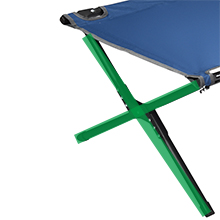 Stable X-shaped Steel Support Feet