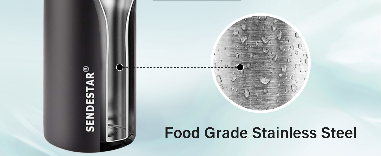 stainless steel water bottle