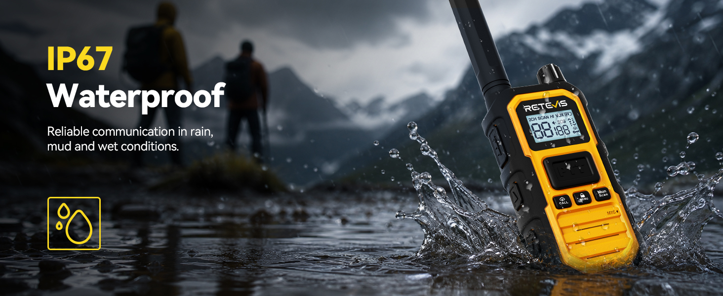 IP67 Waterproof