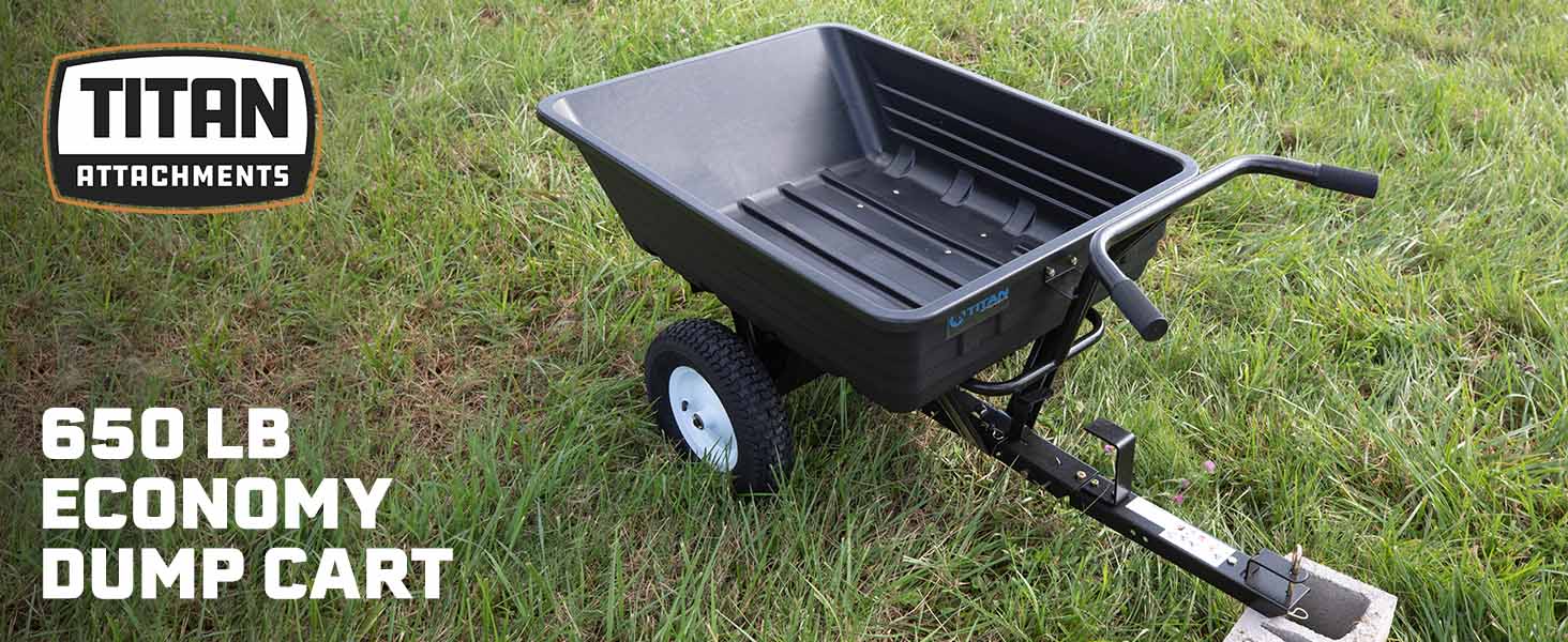 wagon, wheel barrow, garden cart, poly dump cart