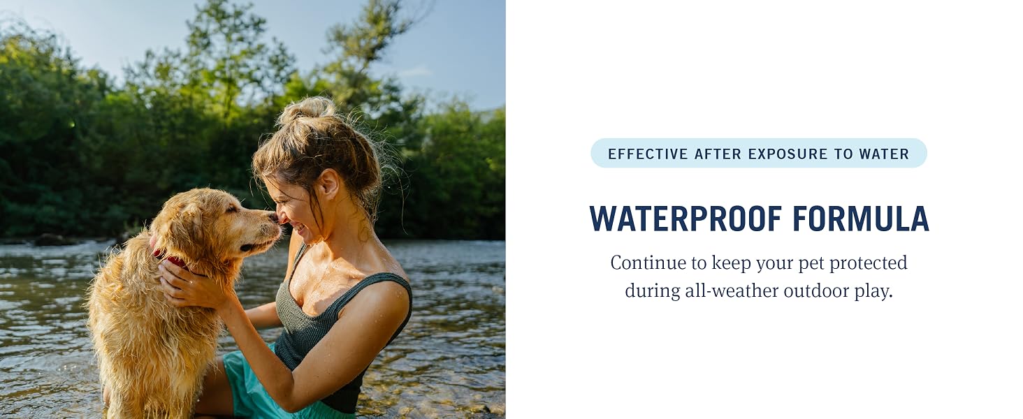 waterproof flea protection