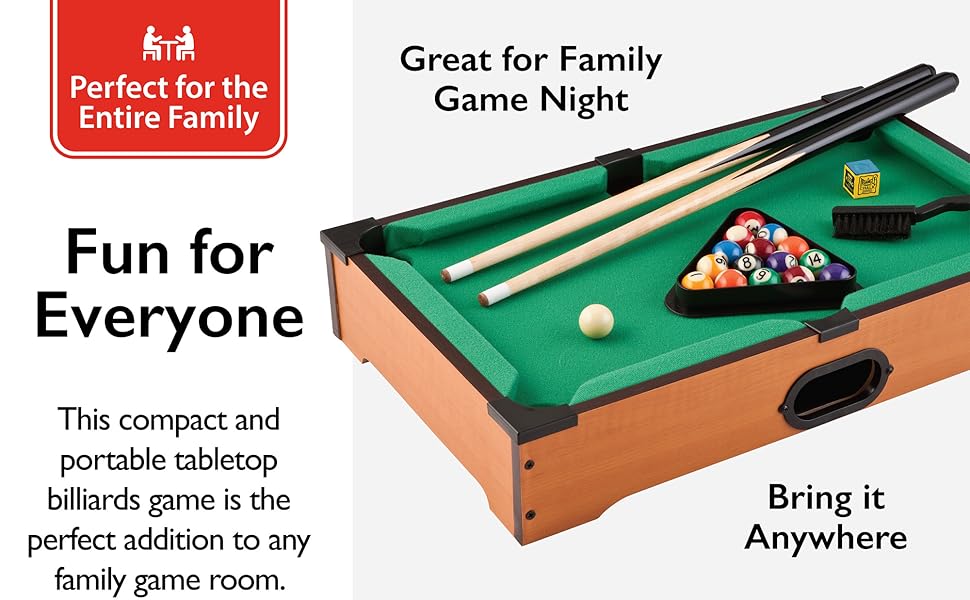 Table top billards game