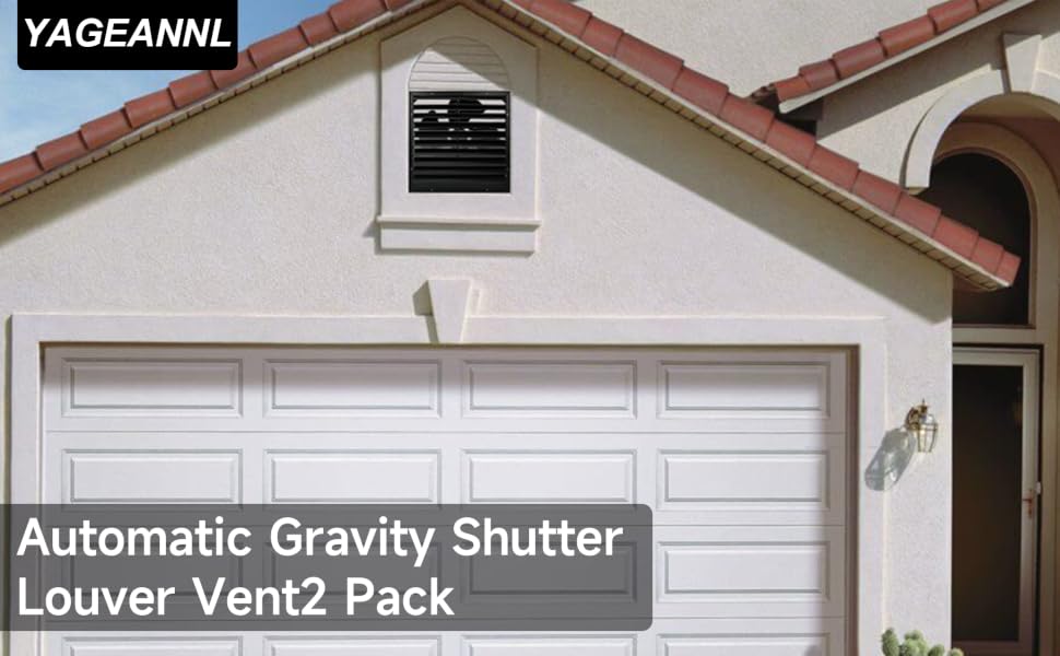 20 Inch Automatic Exhaust Shutter Louver Vent