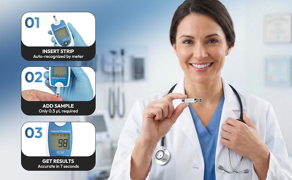 glucometer monitor meter pruebas en sangre healthcare glucometro count lancetas health continuous
