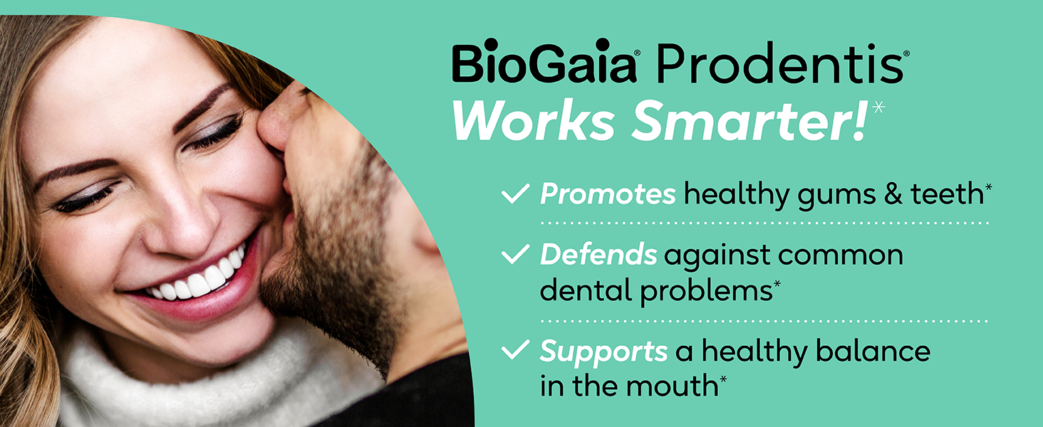 BioGaia Prodentis works smarter