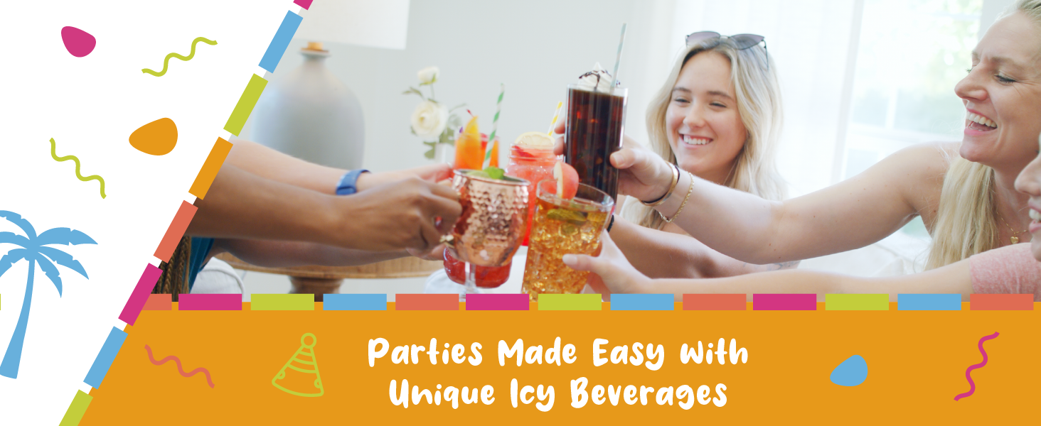 parties made easy with unique icy beverages