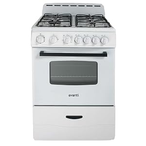 Avanti 24-Inch Gas Range Oven