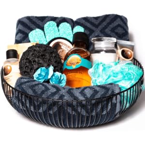 wire metal baskets round