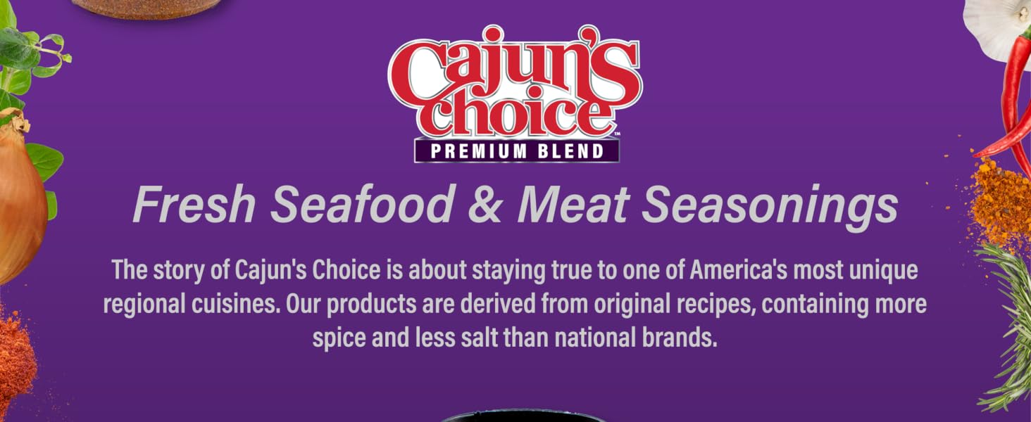 Fresh Seafood &amp;amp; Meat Seasonings.