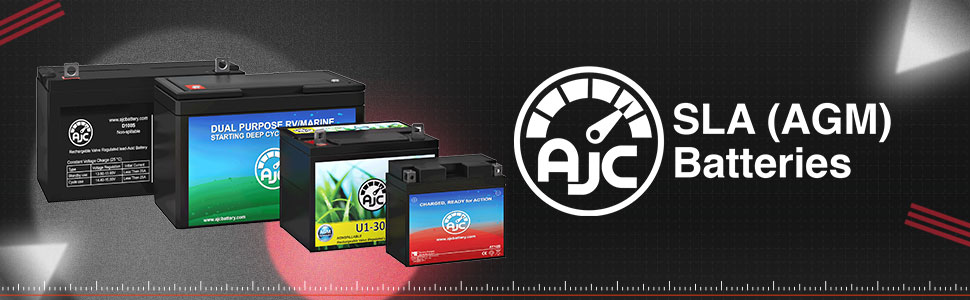 AJC Sealed Lead Acid SLA AGM Batteries