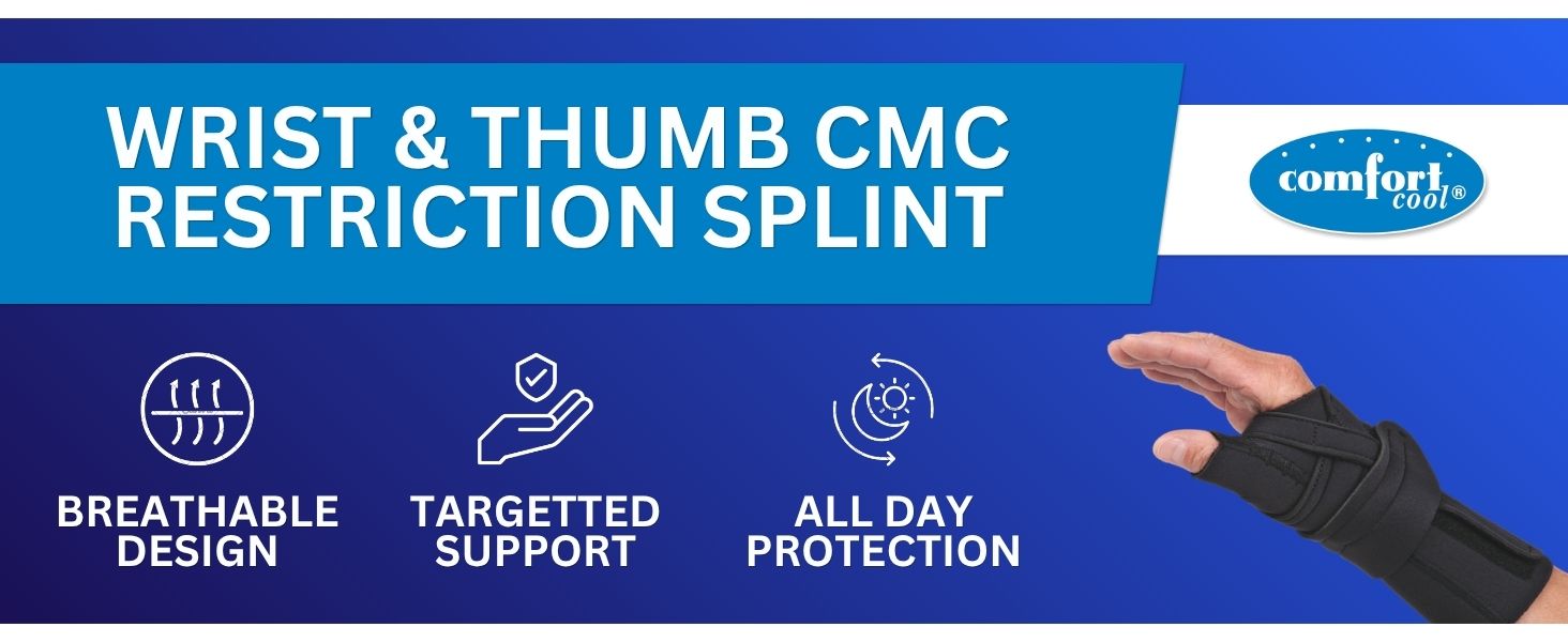 wrist thumb cmc restriction splint