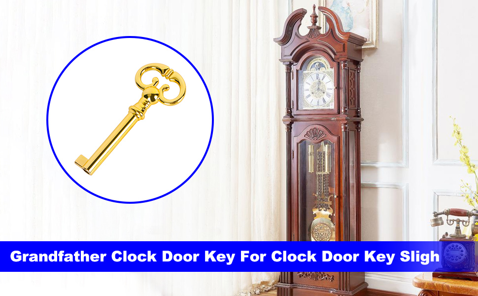 grandfather clock key