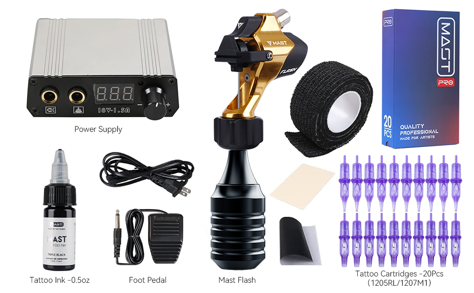 Complete tattoo kit