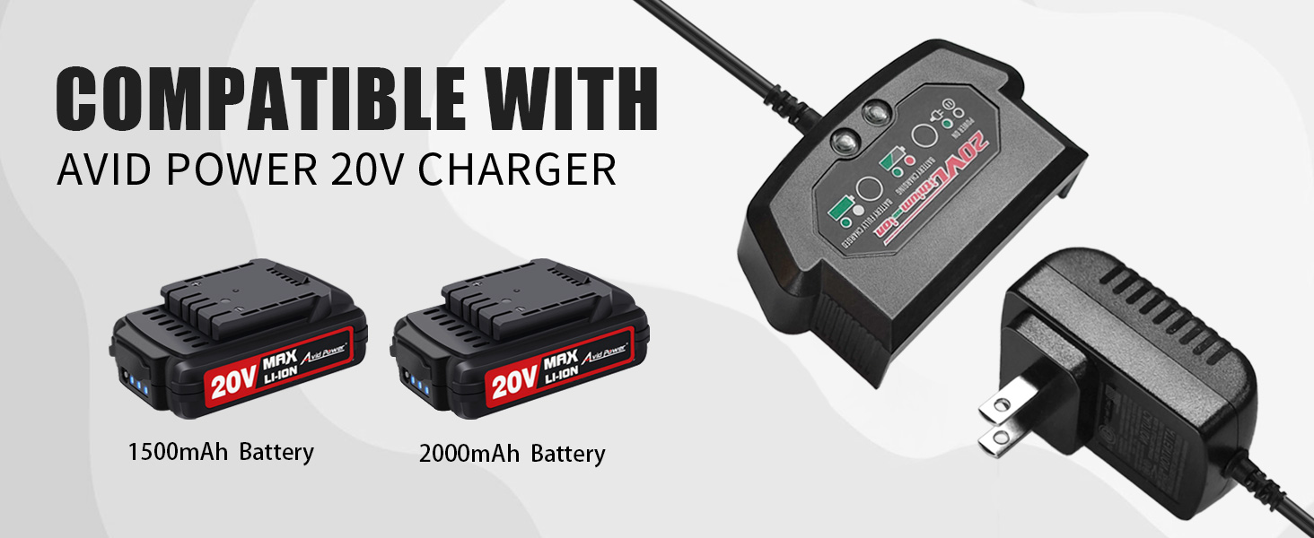 Compatible with AVID POWER battery