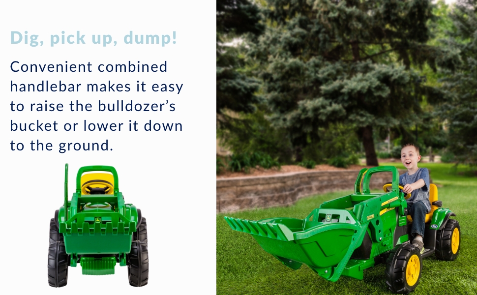 pegperego made in usa toys for child John Deere Ground Loader