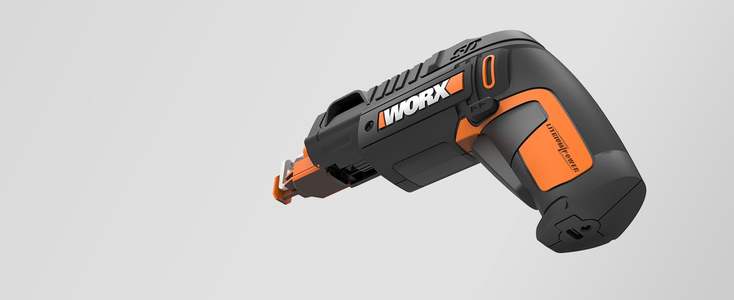 Rechargeable Cordless Power Screwdriver Set with 6 Bits