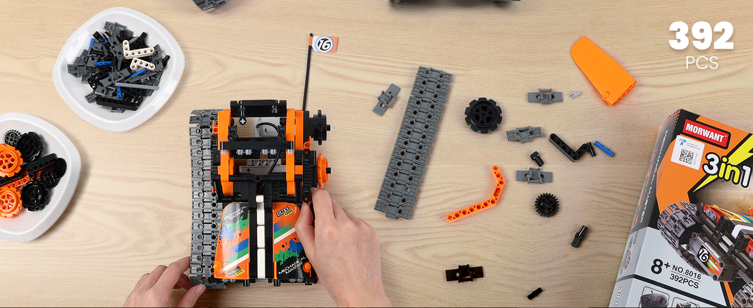 Remote Control Building Toy for Boys Age 8 to 12 Years Old