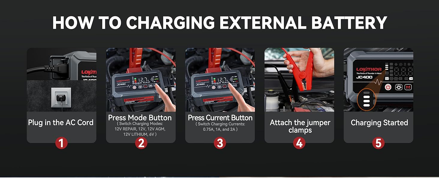 portable battery charger
