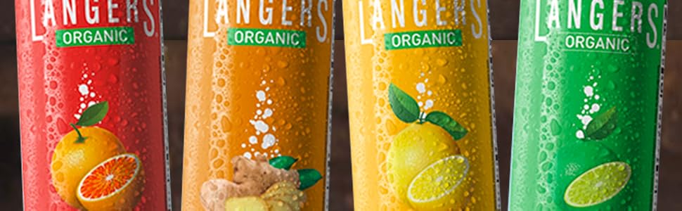 sparkling water organic orange ginger lemon lime