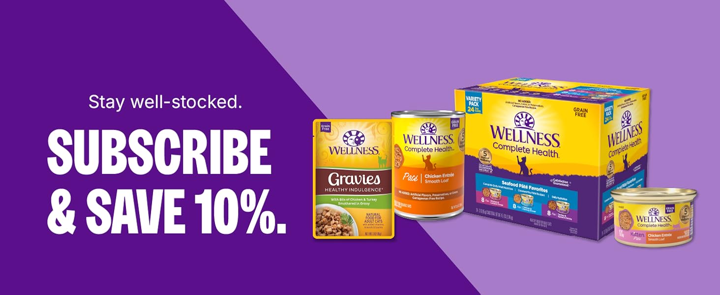Stay well-stocked. Subscribe &amp;amp; save 10%