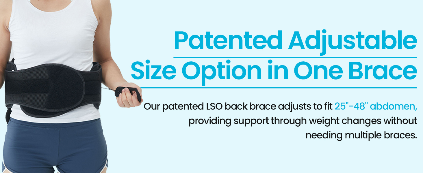 lso back brace lower back pain men woman herniated disc brace post surgery spine fractures