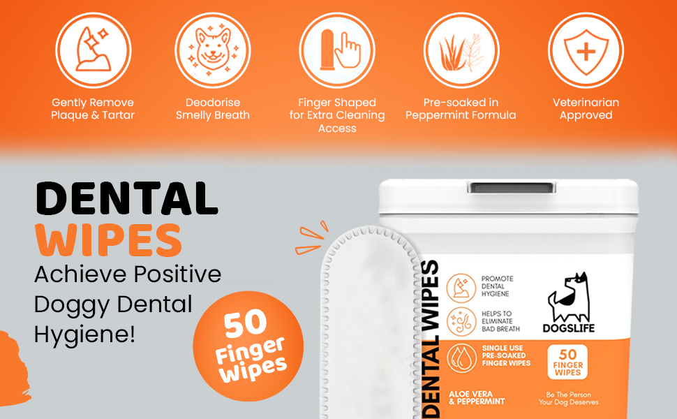 Dog Dental wipes