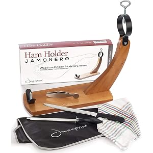 stand ham holder knife