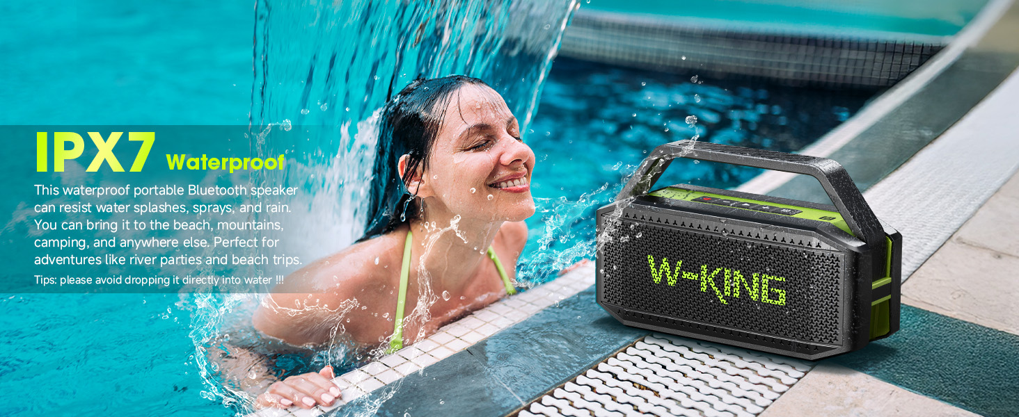 bluetooth speaker w-king