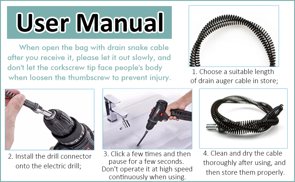 Drain Auger Cable