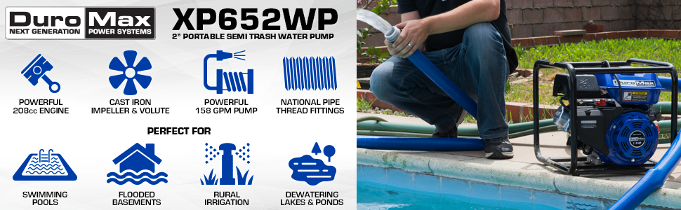 DuroMax XP652WP
