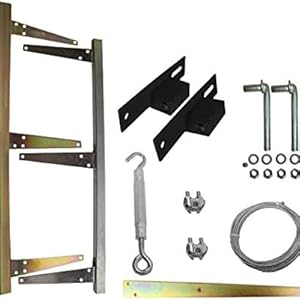 3 rail gate frame