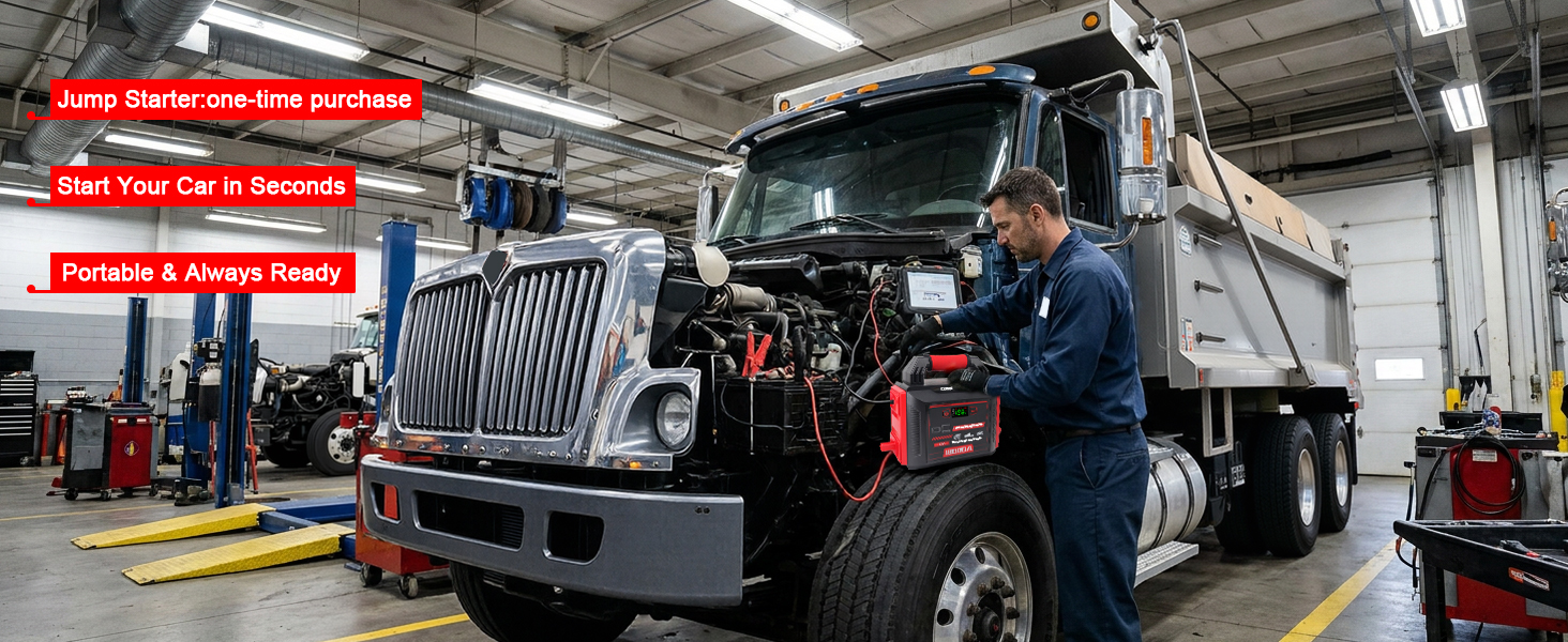 heavy duty diesel jump starter