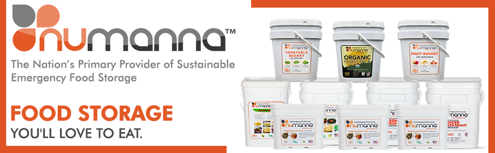 numanna emergency food buckets