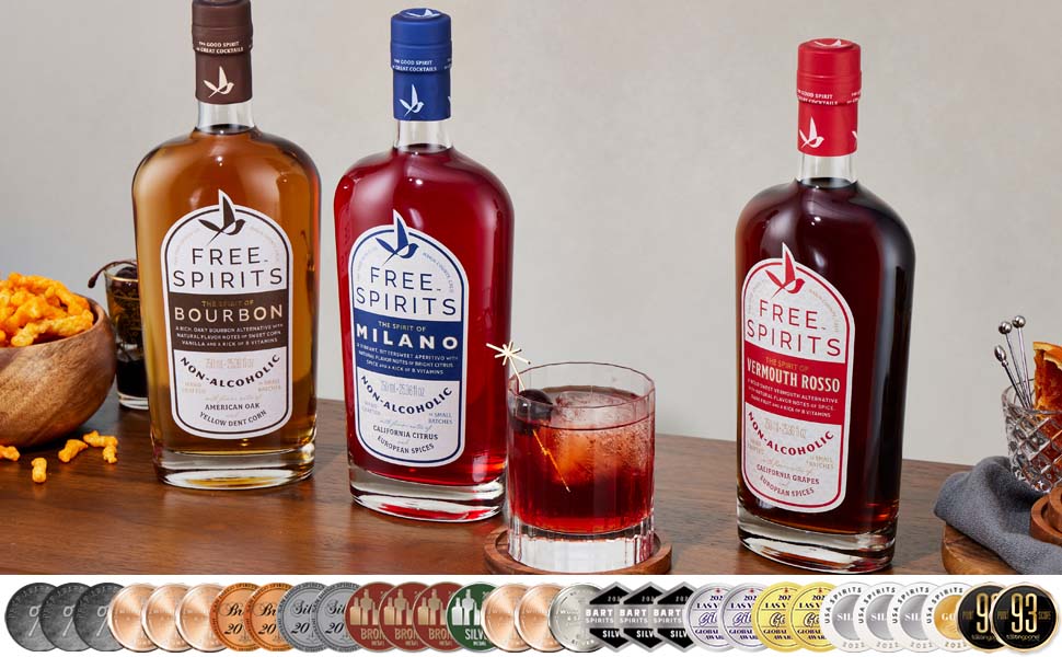 Free Spirits Award-Winning Non-Alcoholic Expressions