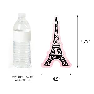 Paris, Ooh La La Eiffel Tower Party Supplies